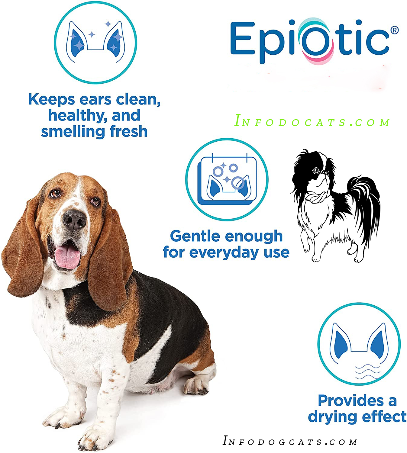 Virbac EPIOTIC Advanced Ear Cleanser Vet-Recommended For Dogs and Cats