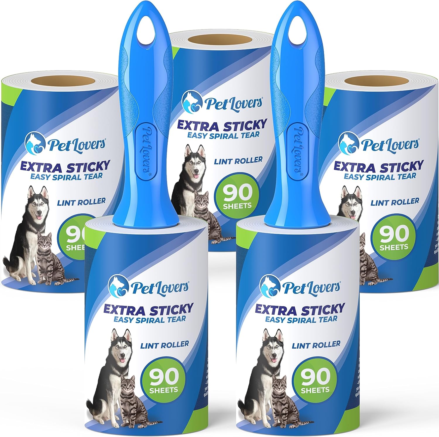 PetLovers Extra Sticky Lint Roller Mega Value Set: A Must-Have for Pet Owners