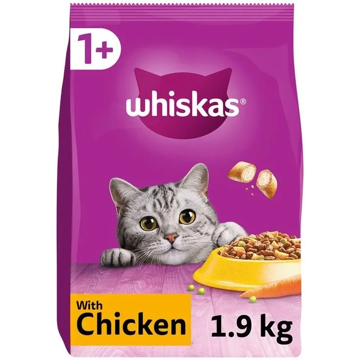 Whiskas Complete 1+ Dry Cat Food - Chicken