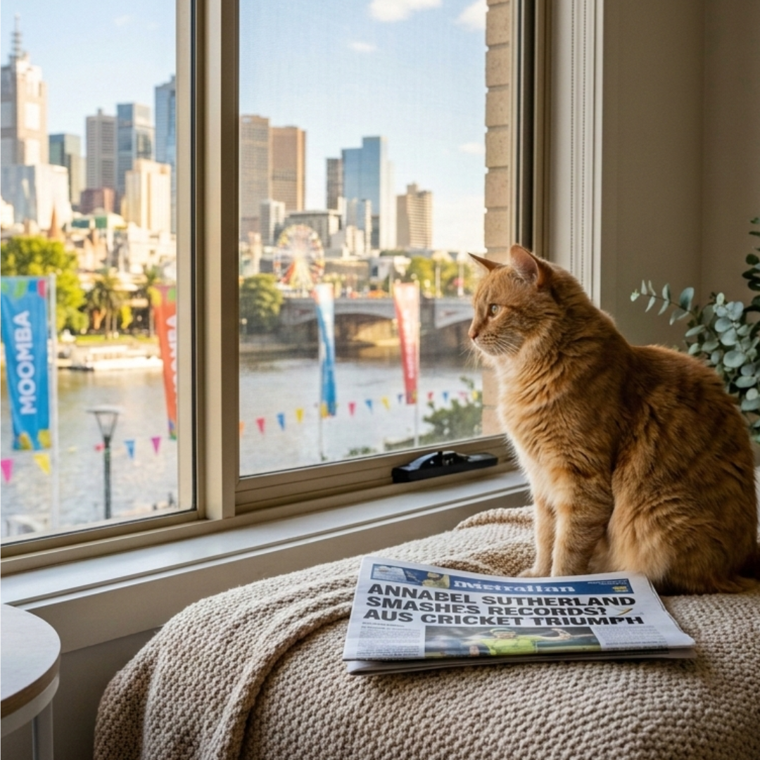 Australia Cat News 2026: Moomba, New Laws, and Annabel Sutherland’s Record