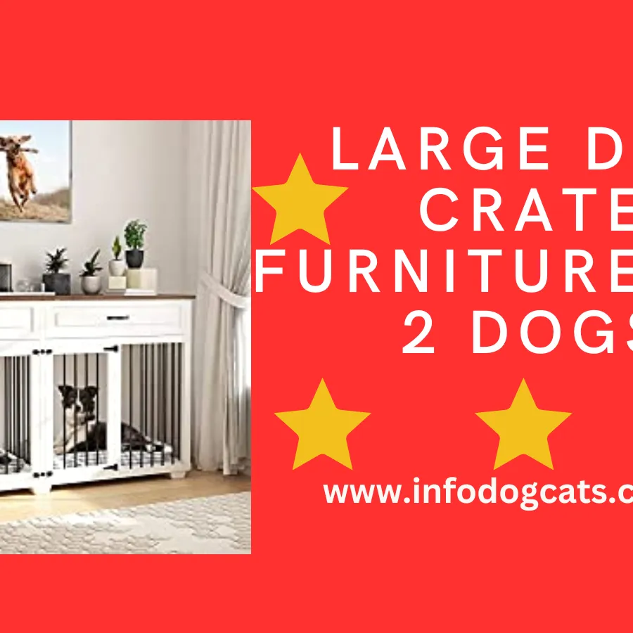 A Review of Large Dog Crate Furniture for 2 Dogs