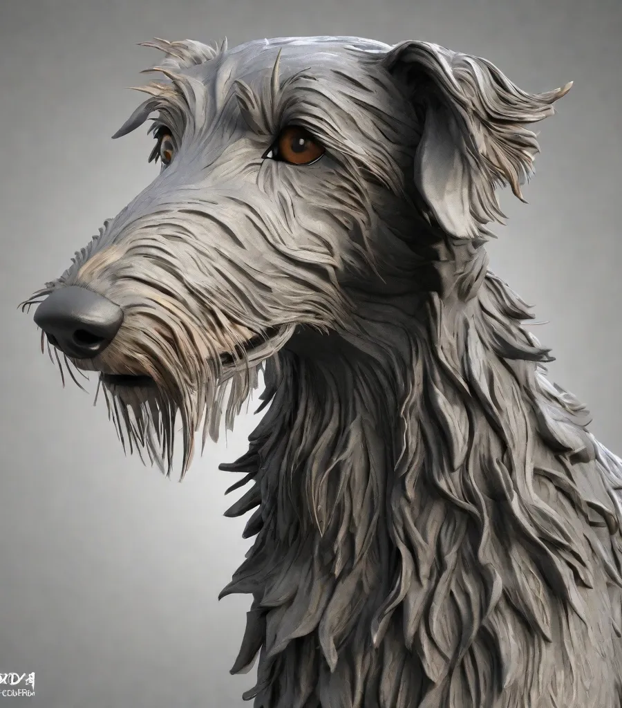 The Decorative Deerhound: A Majestic and Picturesque Breed 2024