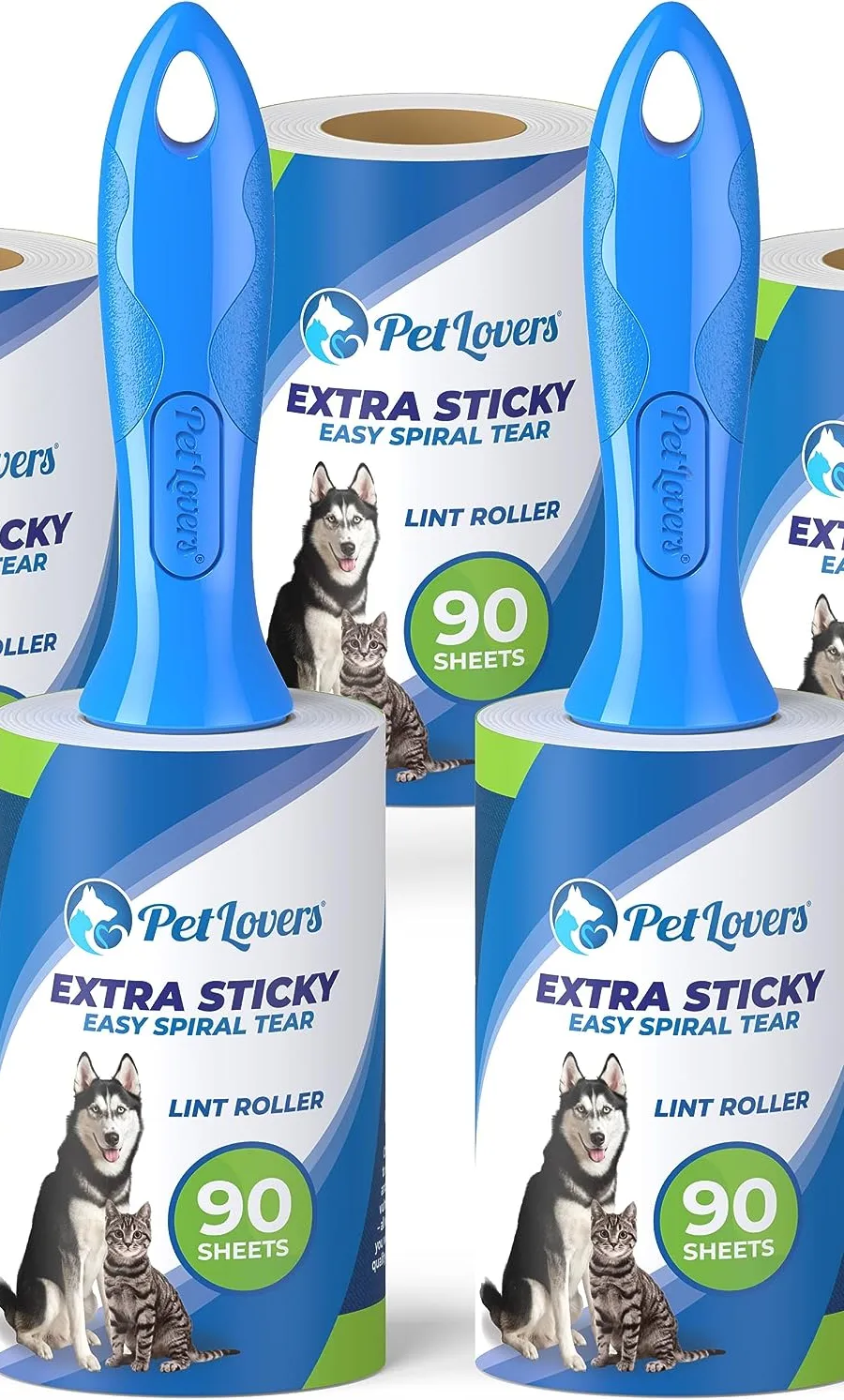 PetLovers Extra Sticky Lint Roller Mega Value Set: A Must-Have for Pet Owners
