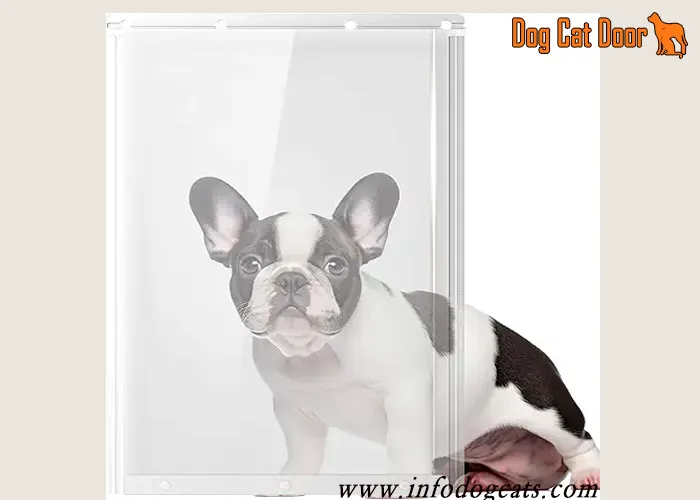 Ideal pet aluminum dog door replacement flap