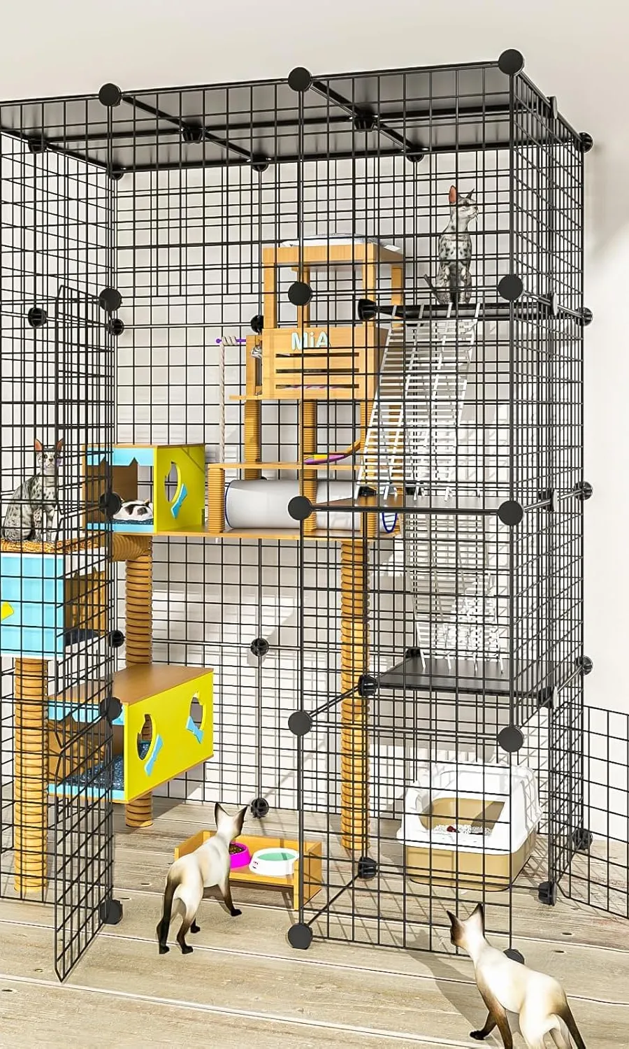 Large DIY Cat Enclosure Review (Indoor & Outdoor Catio for 1–3 Cats)
